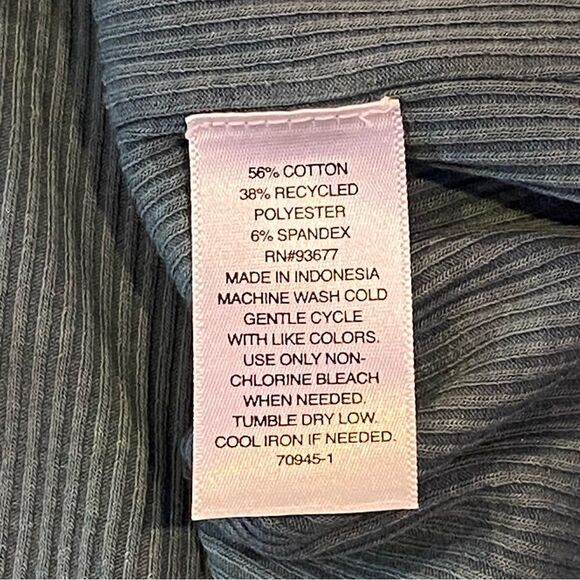 Arizona Mint Green Aqua Long Sleeve Cropped NEW 90s Y2K T-shirt Top XXL - Picture 8 of 8